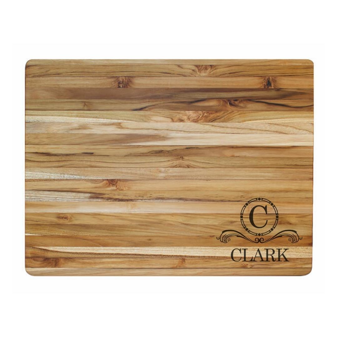 Camping, Camping Decor, Personalized Cutting Board, Teak Wood