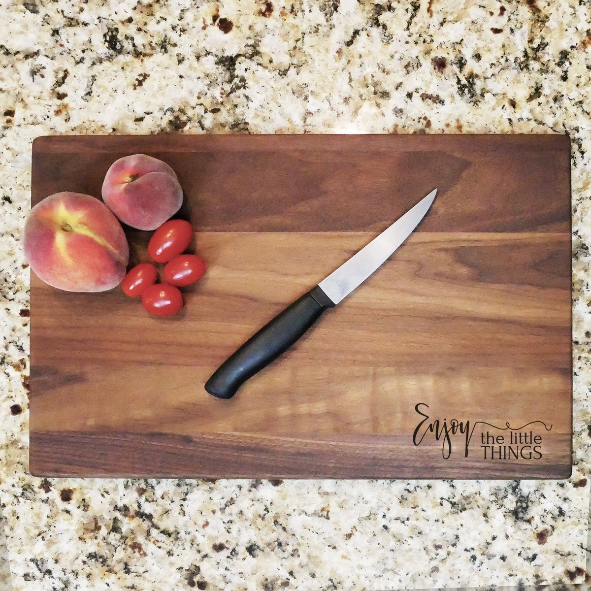 HAND CARVED BLACK WALNUT CUTTING BOARD – Ellei Home