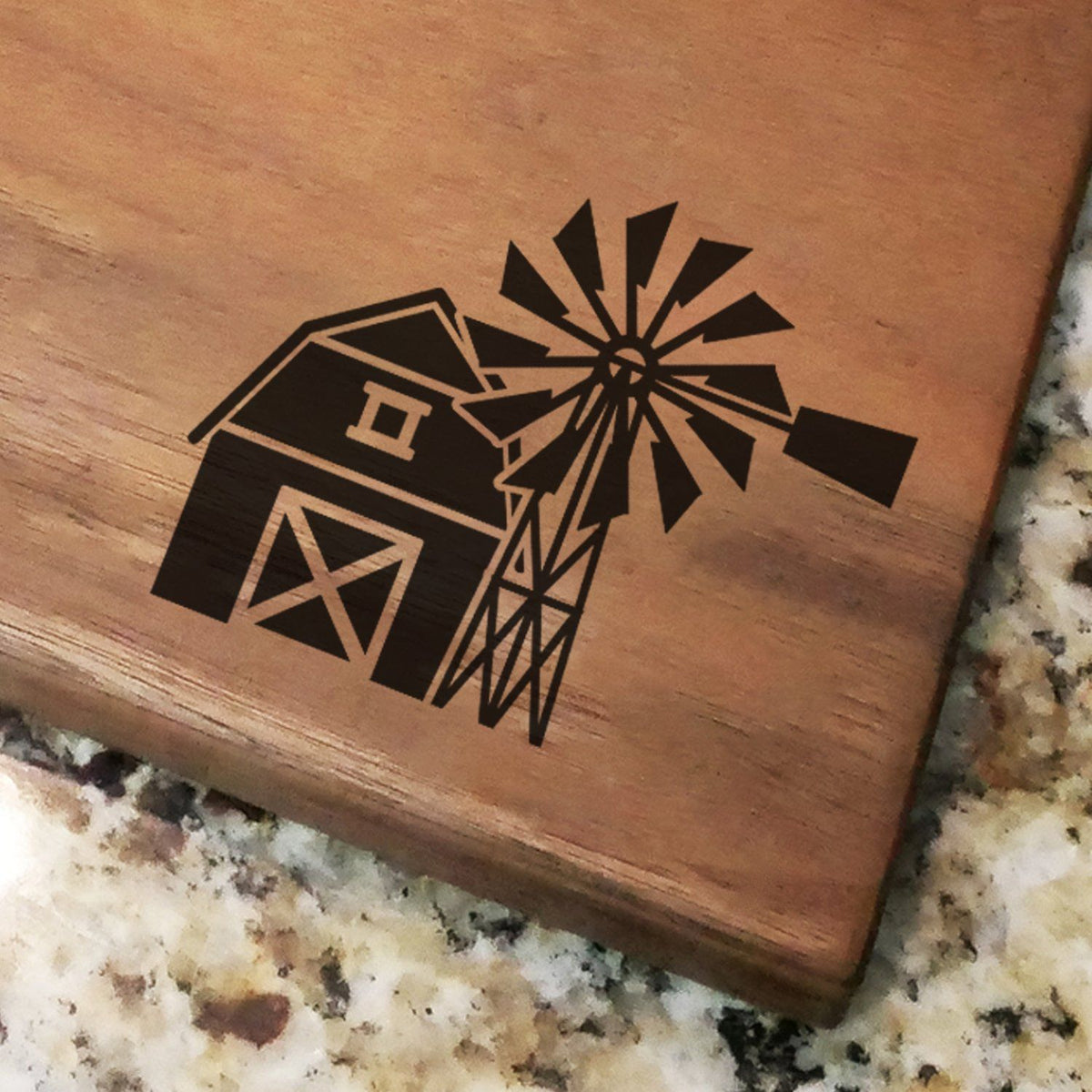 Laser Engraved Wood Cutting Boards —