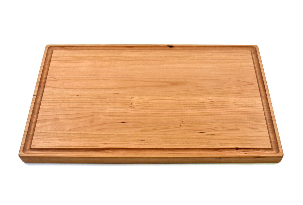 Large Walnut Cutting Board w/ Juice Groove 11 x 17 – Hailey Home