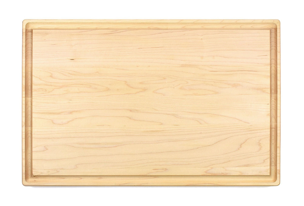 Large Cherry Cutting Board w/ Juice Groove 11 x 17 – Hailey Home