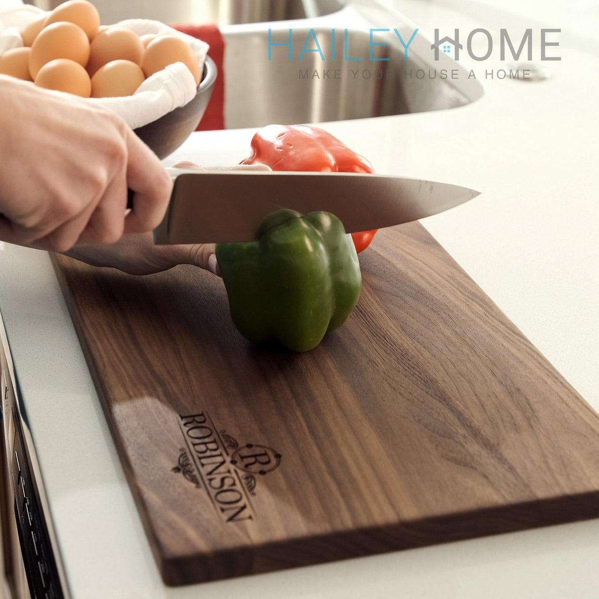 16” Cutting Board Shape with Handle
