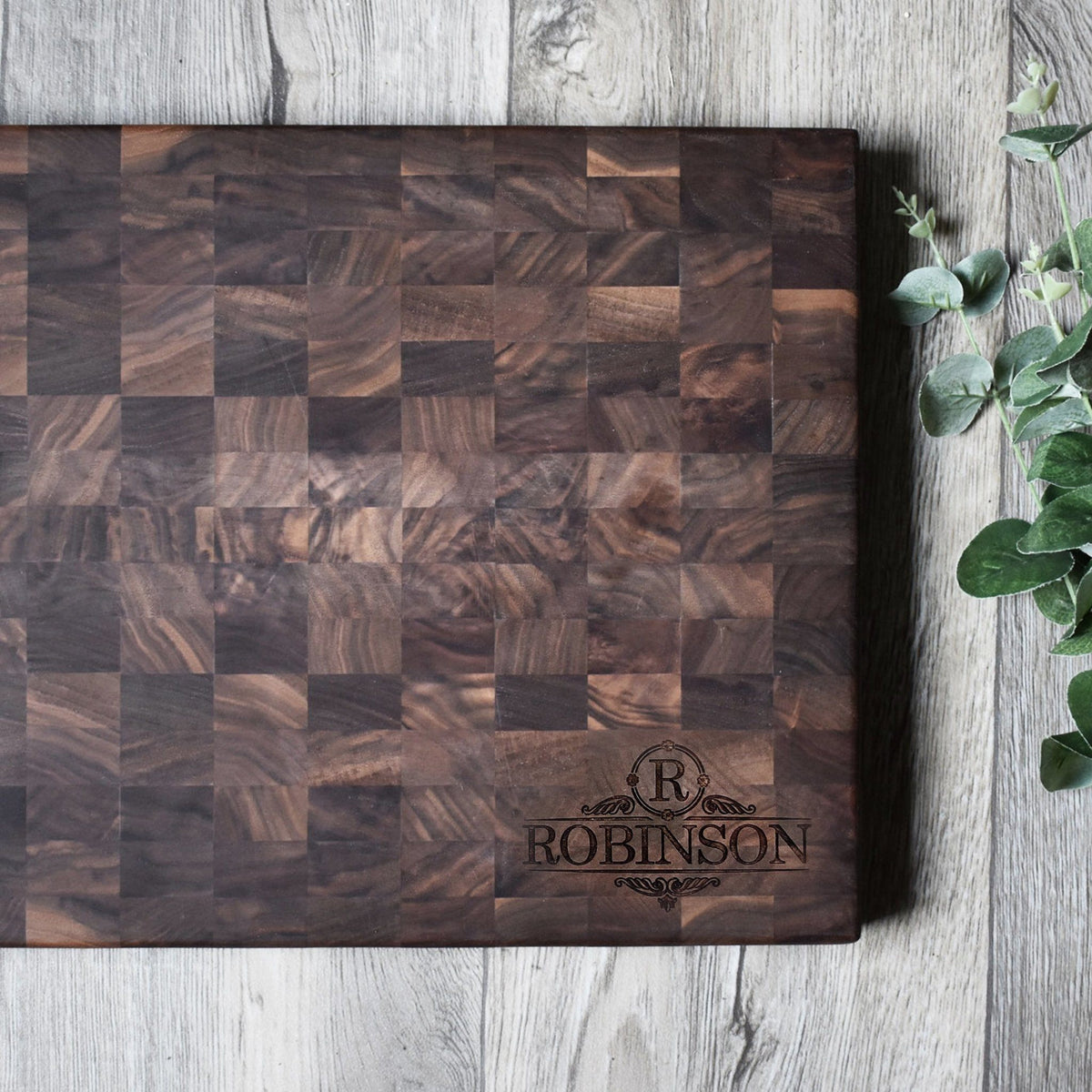 Customized Endgrain Cutting Board — KraftedByEngineer