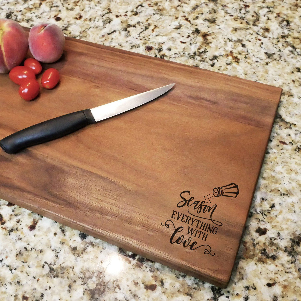 Handwriting Cutting Board - Personalized - Leather Handle — Lovely Grain  Studio