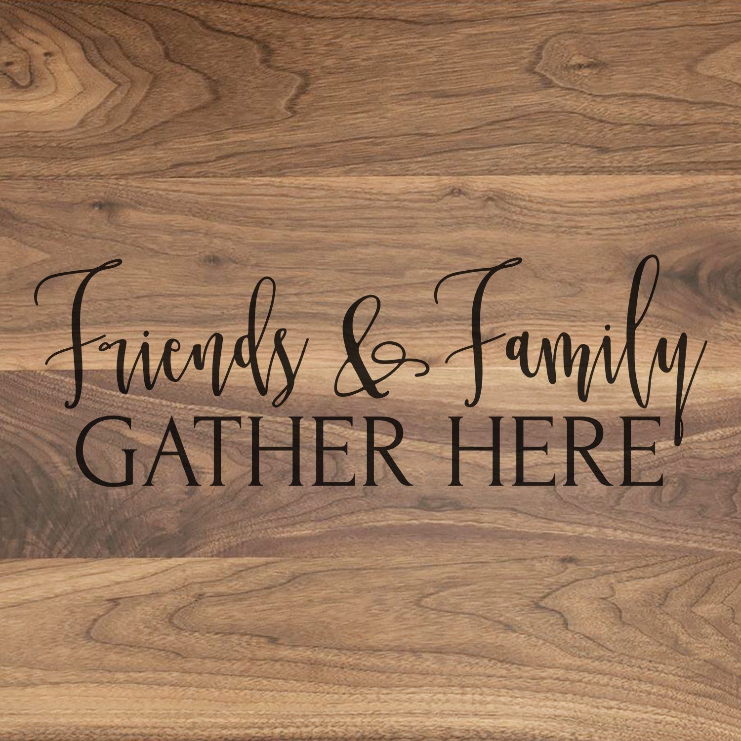 Camping Forecast - Engraved Walnut Cutting Board – Hailey Home